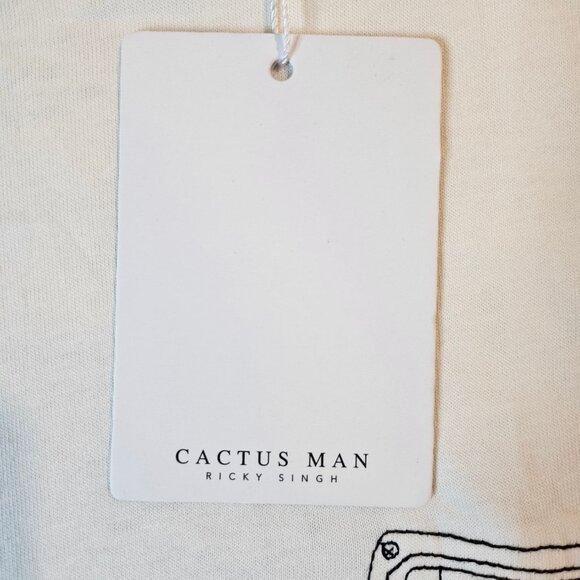 Cactus Man Men's Short Sleeve Graphic T-Shirt - Size M - Picture 5 of 9